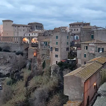 La Casa Romantica Nel Ghetto Pitigliano Exterior foto